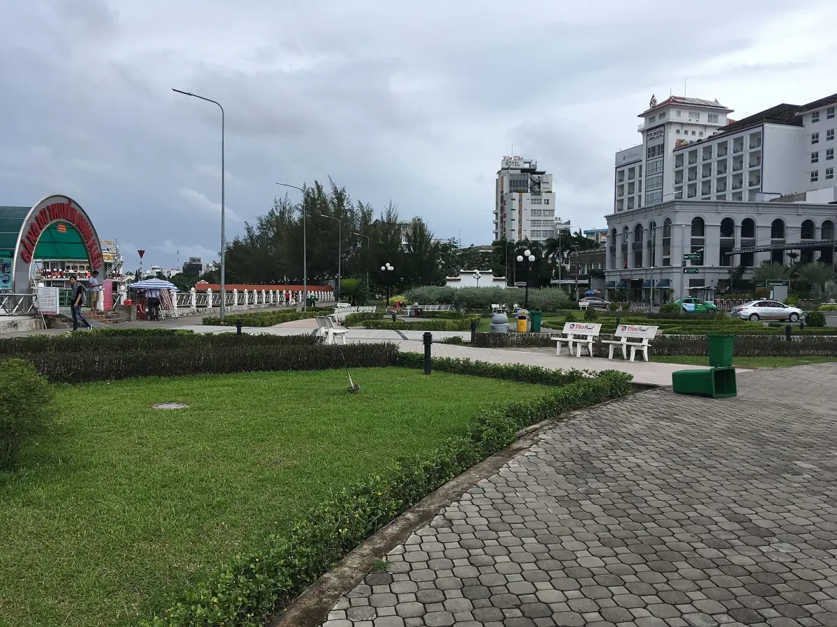 Die Uferpromenade Ninh Kieu in Can Tho